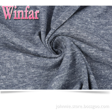 TCR Polyester Cotton Rayon Jersey Knit Blend Fabric